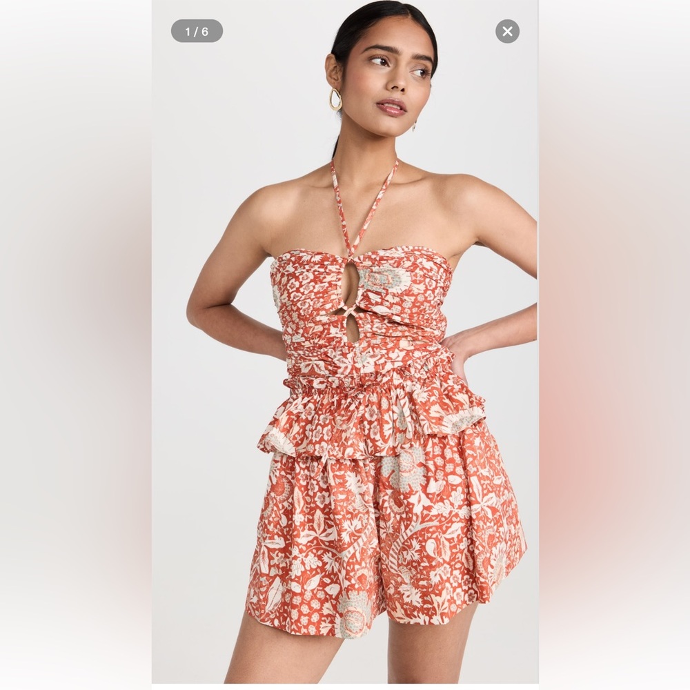 Ulla Johnson Isidro Romper, Size 0/2